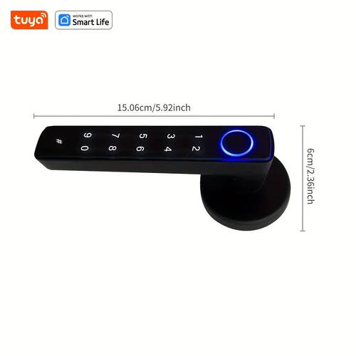 Tuya Bluetooth Biometric Electronic Lock Smart Fingerprint P