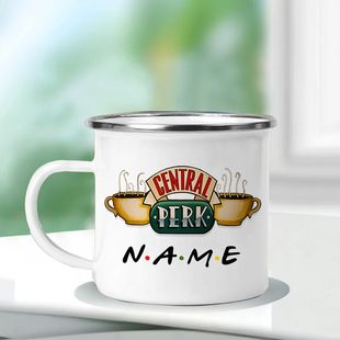 Show 11oz Name Enam Mug Friends Perk Personalised Central