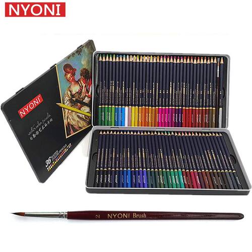 36/48/72Colors Watercolor Pencils Set Drawing Pencils Crayon