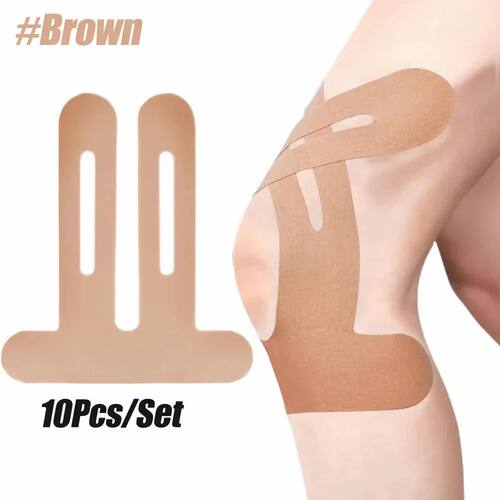 10PCS Kinesiology Tape for Knees,Waterproof & Elastic,Breath