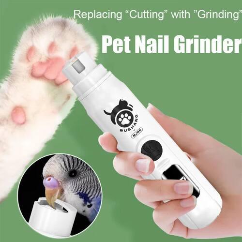 3-Speed Pet Nail Grinder,Professional Electric Beak Sharpene