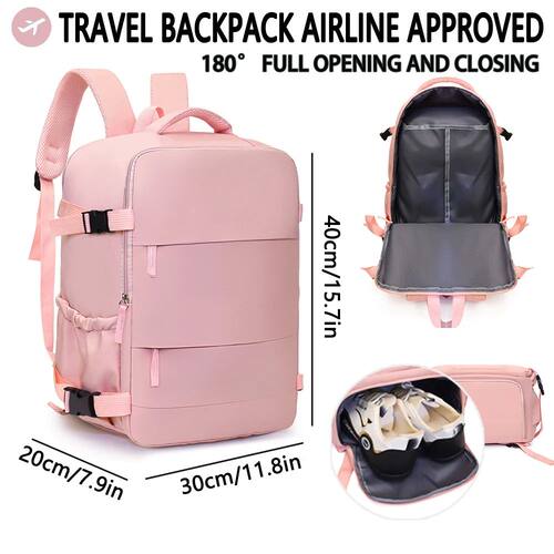 Travel Backpack Airline Approved Easyjet Wizz Air Large Capa