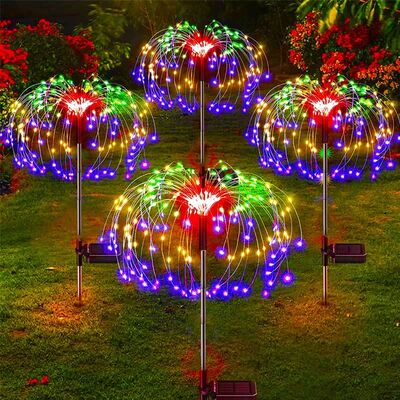 LED Solar Firework Lights Garden Decoration Fairy Lights Wat