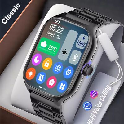 Smartwatch Dial to Answer Calls Calorie Tracking 2.01 Inch H