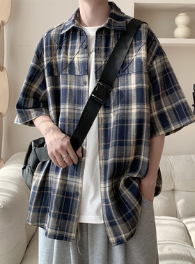 2025 HC24589改短 大皂港风白底短袖衬衫M-5X HC25345-特P30