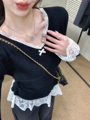 清货 韩系慵懒风羊毛针织开衫女2026秋冬新款宽松休闲打底毛衣