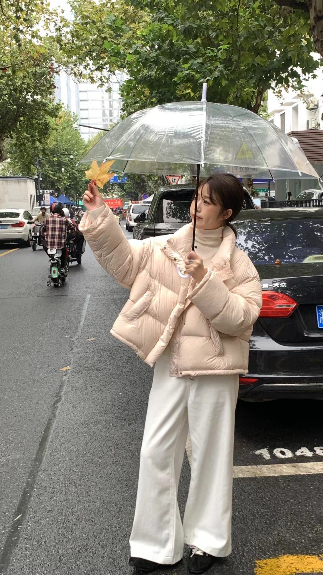 白鹅绒羽绒服韩版休闲立领拉链按扣保暖面包服短外套女2025秋冬,女装/女士精品,羽绒服,淘宝优惠券,粉丝福利购,淘宝优惠卷