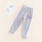 库洛米童装 儿童秋款 子宝宝美乐蒂休闲舒适卫裤 女童纯棉裤 洋气长裤