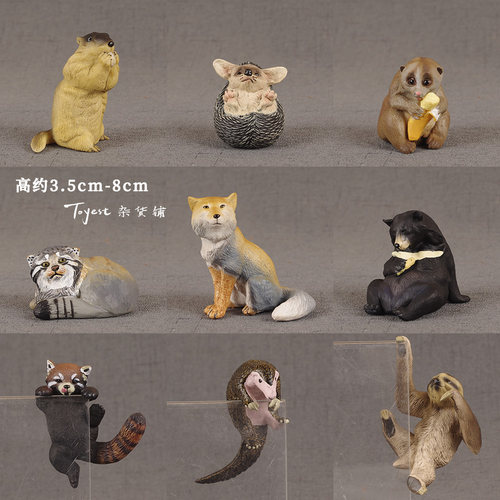 野生动物藏狐小熊猫穿山甲杯缘子