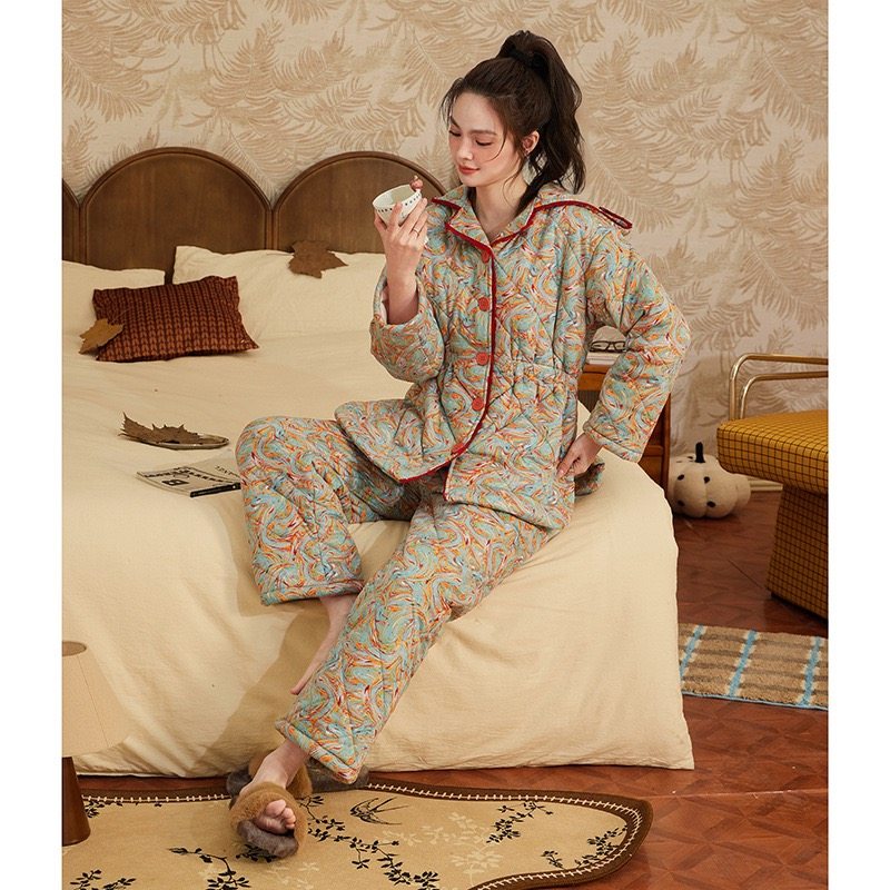 轻奢银灰丝绒褶皱法兰绒加绒加厚睡衣套装女秋冬季系带睡袍家居服,女士内衣/男士内衣/家居服,睡袍/浴袍,淘宝优惠券,粉丝福利购,淘宝优惠卷