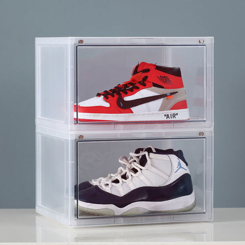 篮球磁铁高邦亚克力防尘收藏鞋盒