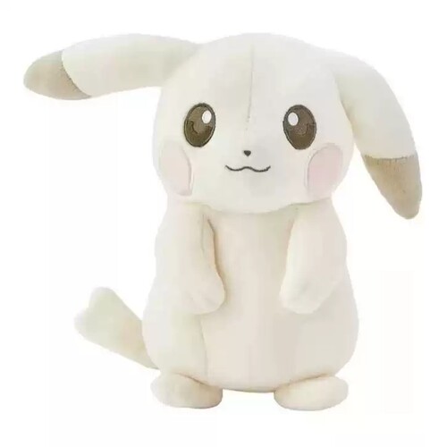 跨境新品Pokopia Peakychu Plushie萌趣玩偶毛绒公仔可来图来样