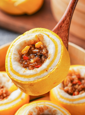 南瓜糯米卷广式港式点心早茶玉米卷300克锅锅头酒店半成品共6个