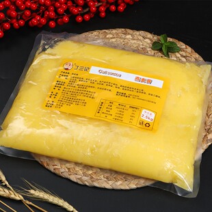 燕麦酱流沙馅麦香餐包白雪黄金奶酱金丝燕麦包烘焙馅料 5斤装商用