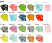 多色横条纹斜条圆点花型迷你纸袋烘焙甜品包装 袋点心饼干纸袋防油