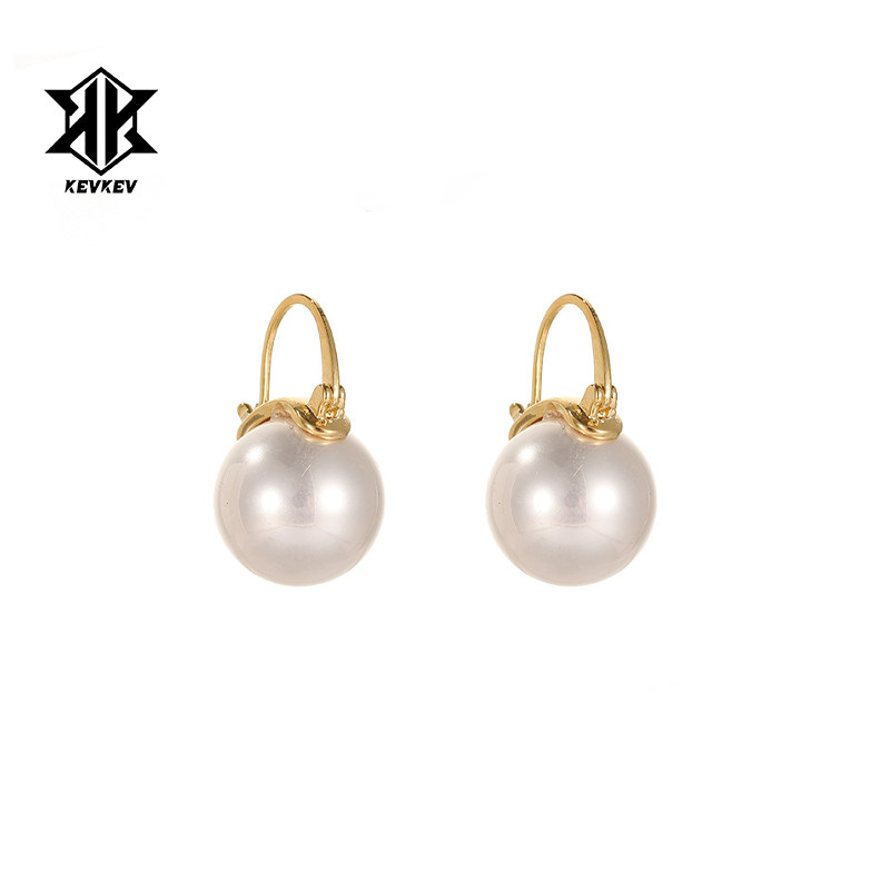 fever同款S925银极光珍珠耳环