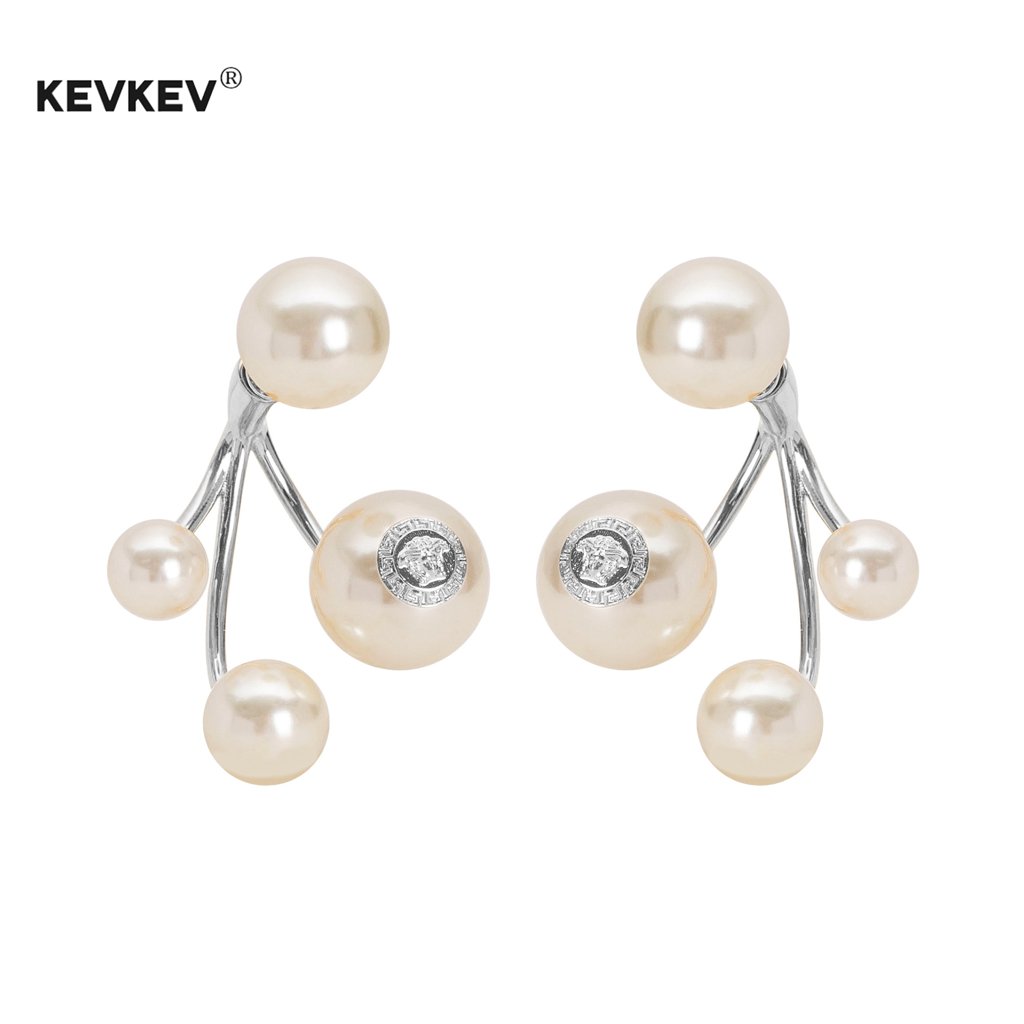 kevkev赵露思同款S925银珍珠耳钉女气质耳环2025新款爆款耳饰