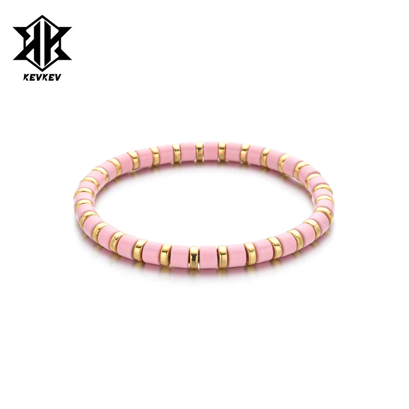 彩色串珠手链潮牌男女情侣手串