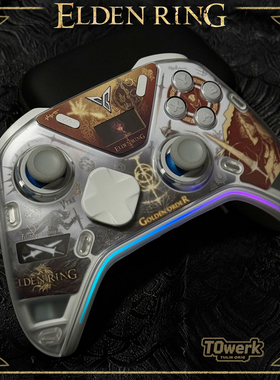 艾尔登法环主题飞智八爪鱼5/4手柄贴纸壳内快装纸改装美化配件diy