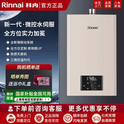 林内智能恒温16升强排式