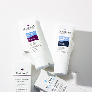 韩国医美clabiane水润修护防晒霜SPF50+防紫外线敏感术后物理防晒