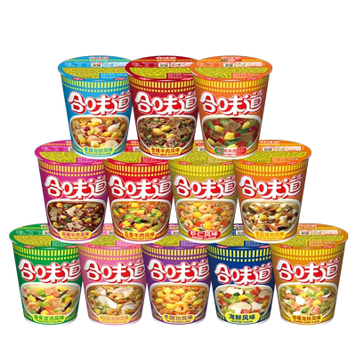 日清混装合味道泡面组合速食