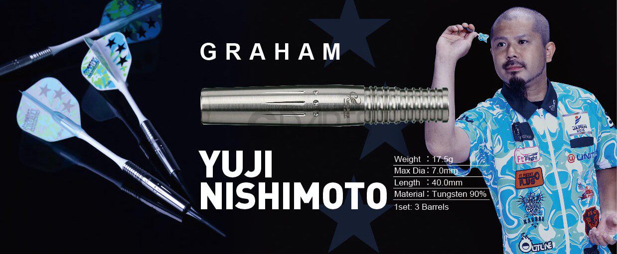 GRAHAM西本侑史日本口cosmo飞镖
