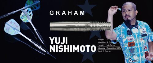 GRAHAM西本侑史日本口cosmo飞镖