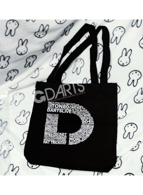 日本DARTSLIVE周边商品 手提帆布袋 超耐用 超能装