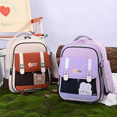 双肩背包 3年级护脊减负卡通可爱2026新款 儿童书包女孩小学生1