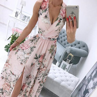 2021 Summer Sexy Women Party Dresses Ladies Gown Long Dress