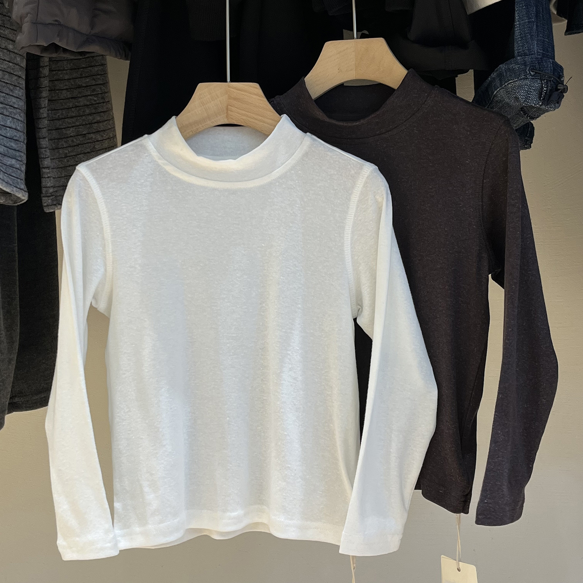 简历儿童亚麻莱赛尔超舒服打底衫