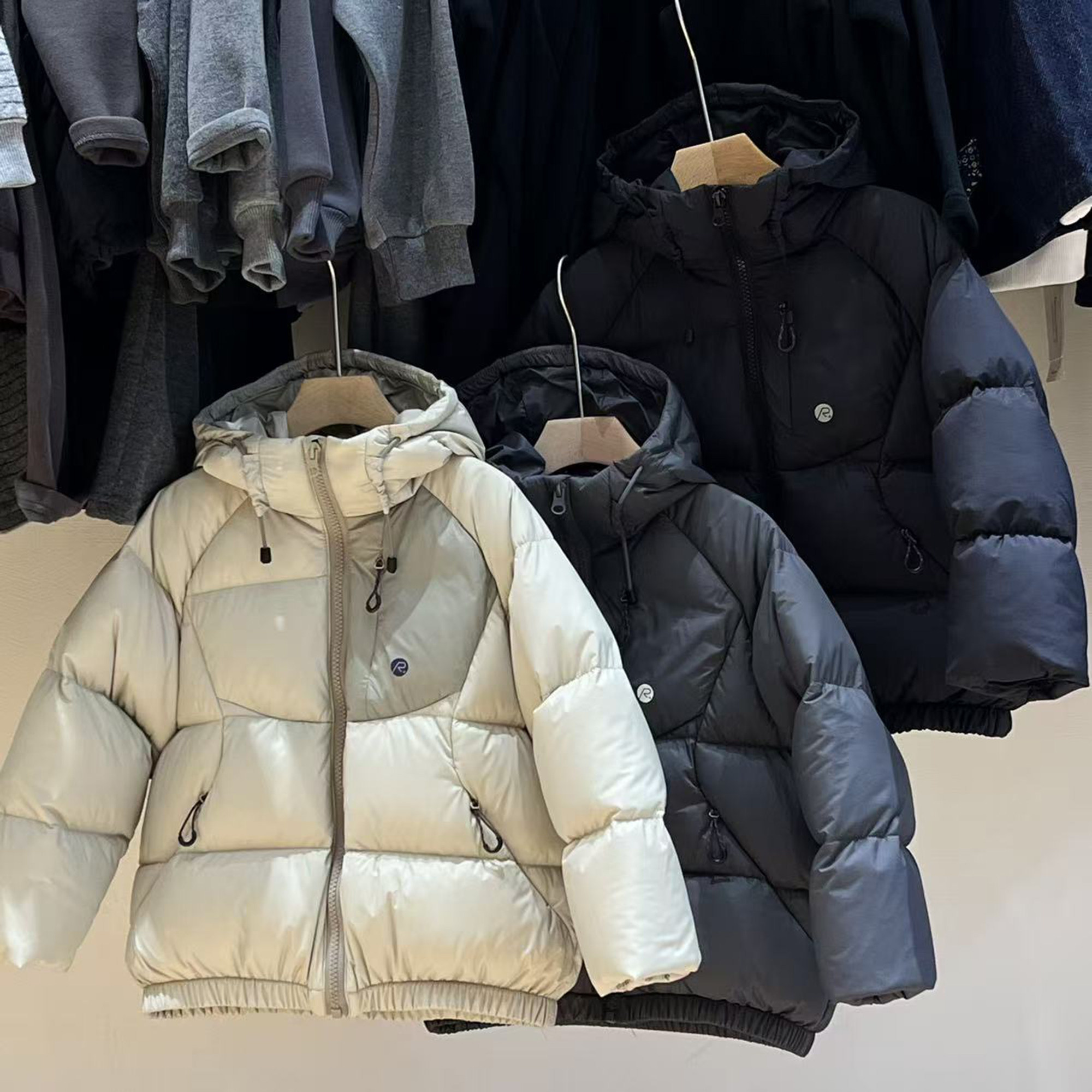 儿童羽绒服白鸭绒保暖羽绒外套