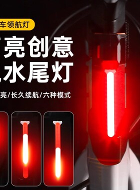 专用于sworks闪电sl8/sl7/demo8/flash自行车夜骑尾灯创意警示灯