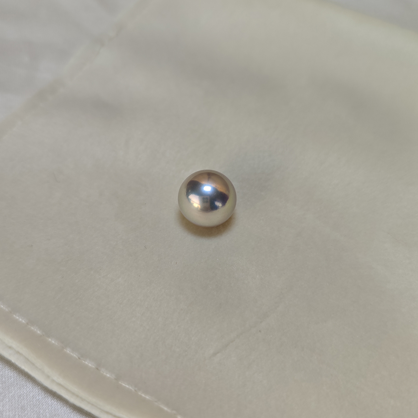 【正品曼塔玫瑰】10-11mm收藏S级镜面极光珍珠 一物一拍