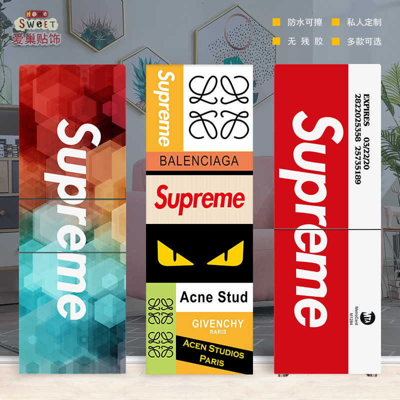 创意冰箱贴纸北欧个性装饰可移除