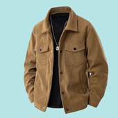 夹克复古休闲美式 潇洒保罗灯芯绒外套男2025年春秋季 潮流工装 上衣