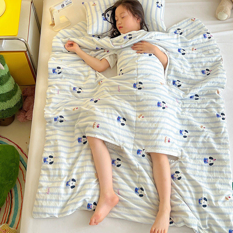 A类母婴级纯棉防踢被3