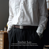 植鞣革皮带男士 真皮复古白铜合页扣手工雕花纯牛皮自动扣腰带细