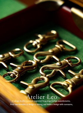 纯铜龙虾扣 箱包五金挂扣  钥匙扣随身腰带挂扣 复古五金配件