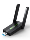 Беспроводная сетевая карта USB wifi6 без драйверов двухдиапазонный гигабитный двухдиапазонный настольный usb-приемник передатчик для настольного компьютера высокоскоростная сеть для ноутбуков 5G wifi-приемник высокой мощности сигнальное устройство mini 1