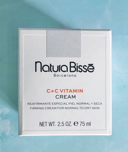 c面霜75ml VC抗氧化提亮紧肤紧致西班牙 Bisse悦碧施c Natura
