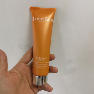 西班牙版 Bisse 悦碧施C C维生素磨砂膏清洁嫩白肌肤100ml Natura