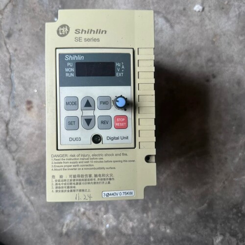 士林变频器SE-043-0.75K-DL拆机货东西如图，0. 议价