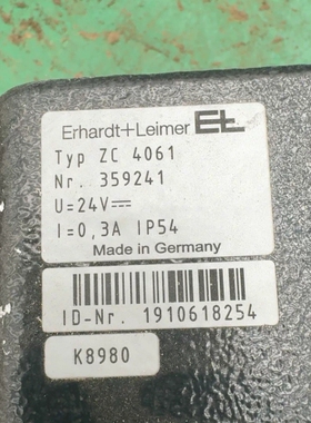 Erhardt+Leimer++控制器+359241 议价