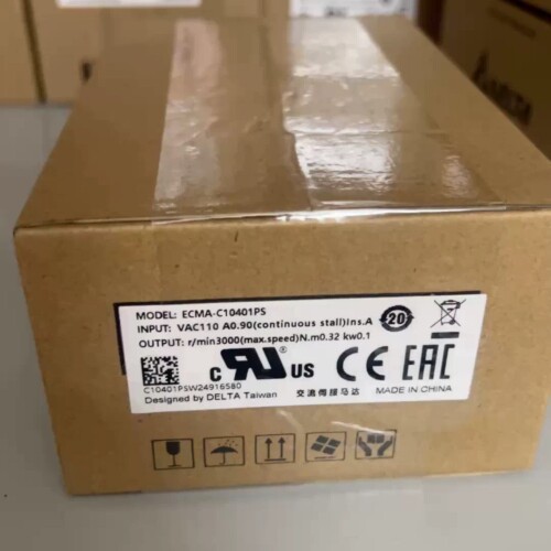 台达ECMA-C10401PS伺服电机，输入电压VAC110 议价