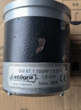 德国STOGRA步进电机SM87.1.18SRF1,6Z51 议价