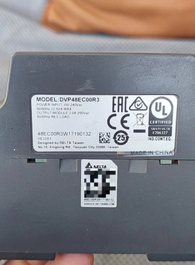 DVP48EC00R3+台达PLC模块，实物拍摄 议价