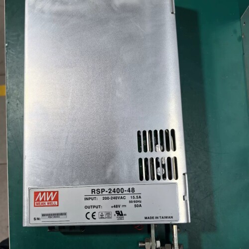 9成新台湾明纬 开关电源 RSP-2400-48 48V50 议价