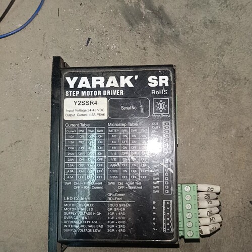 YARAK 57两相步进电机驱动器 Y2SSR4，拆机下来的 议价